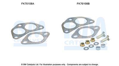 Монтажен комплект, изпускателна тръба BM Catalysts FK70108