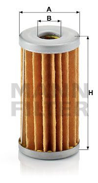 Топливный фильтр MANN-FILTER H 42 для MERCEDES-BENZ PONTON