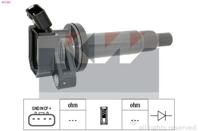 BOBINA DE INDUCTIE KW 470461