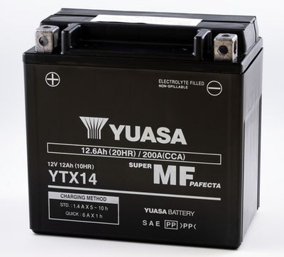 Стартерная аккумуляторная батарея BTS Turbo B100237 для HUSQVARNA NUDA