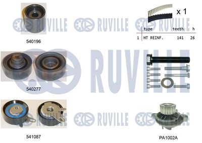 WASSERPUMPE + ZAHNRIEMENSATZ