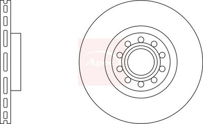 APEC Brake Disc DSK2017