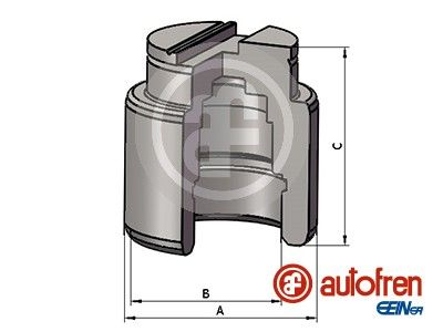 Поршень, корпус скобы тормоза AUTOFREN SEINSA D025741 для FIAT 132