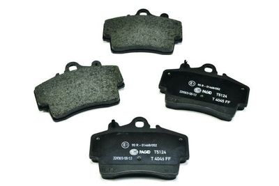 Комплект тормозных колодок, дисковый тормоз HELLA PAGID 8DB 355 018-471 для PORSCHE CAYMAN