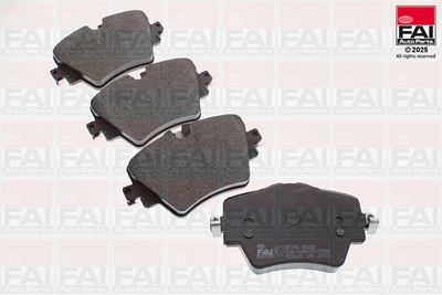 Zestaw klocków hamulcowych, hamulce tarczowe FAI AUTOPARTS BP206