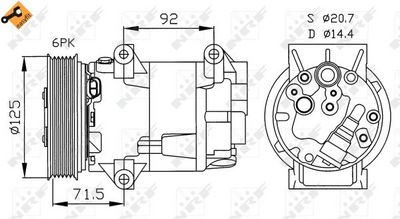 Compressor, air conditioning 32208