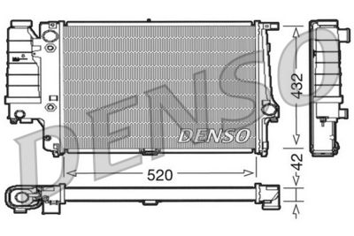 RADIATOR RACIRE MOTOR DENSO DRM05065