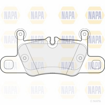 Brake Pad Set NAPA PBP7752