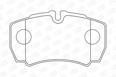 BREMSBELAGSATZ SCHEIBENBREMSE CHAMPION 573746CH 1