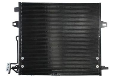 A/C condensator (met droger) past: MERCEDES GL (X164), M (W164) 4.0D 02.06-08.12