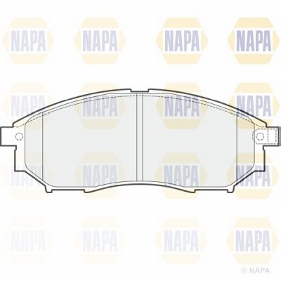 Brake Pad Set NAPA NBP1136