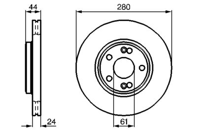 Brake Disc 0 986 478 734