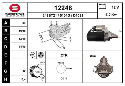 STARTER EAI 12248