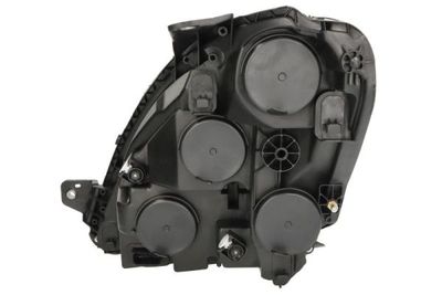 Koplamp Rechts (2*H7/H1/W5W, elektrisch, met motor, kleur invoegen: verchroomd)