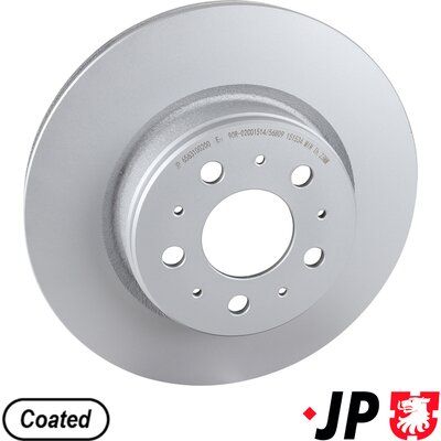 спирачен диск JP GROUP 6563100200