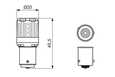 BEC SEMNALIZATOR BOSCH 1987301520 5