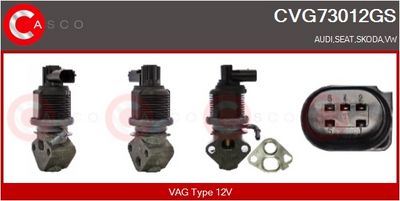 SUPAPA EGR CASCO CVG73012GS