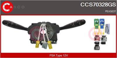 COMUTATOR COLOANA DIRECTIE CASCO CCS70328GS