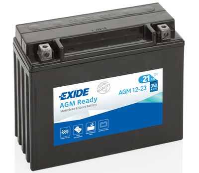 Стартерная аккумуляторная батарея EXIDE AGM12-23