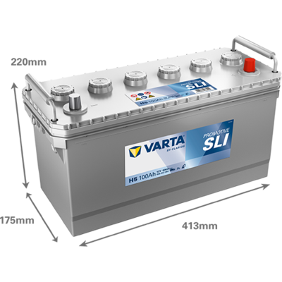 startovací baterie VARTA 600047060K182