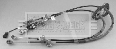 Cable Pull, manual transmission Borg & Beck BKG1043