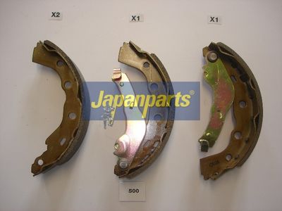 JAPANPARTS Stabdžių trinkelių komplektas