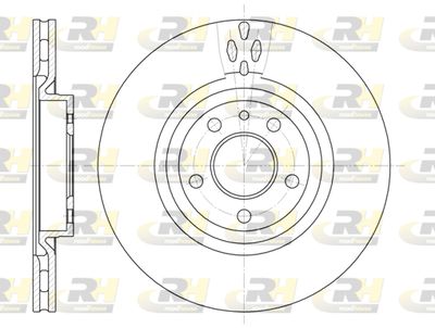 ROADHOUSE 6315.11 Тормозные диски  для ALFA ROMEO GTV (916_) 2.0 T.SPARK 16V (916.C2__, 916C2C00)