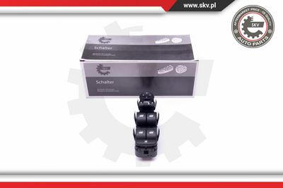 Выключатель, стеклолодъемник ESEN SKV 37SKV107 для CITROËN C4