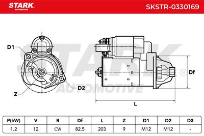 стартер STARK SKSTR-0330169