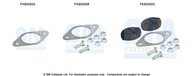 Монтажный комплект, катализатор BM CATALYSTS FK80292 для FORD C-MAX