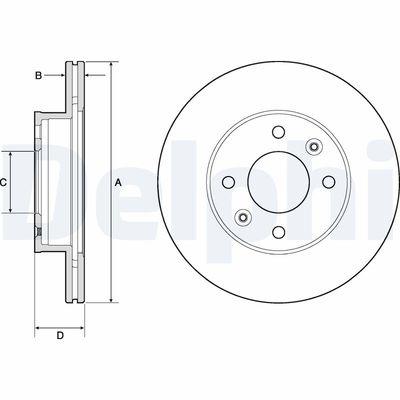 Brake Disc BG3935C