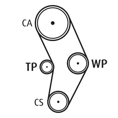 SET POMPA APA + CUREA DINTATA VALEO 614539 1
