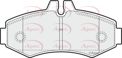 Brake Pad Set APEC PAD1074