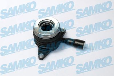 Central slave cylinder, clutch