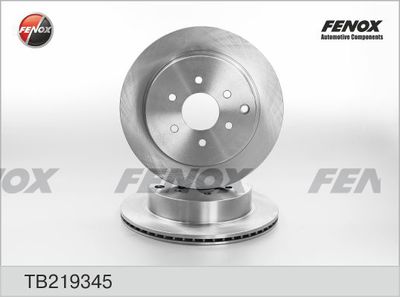 FENOX TB219345 Тормозные диски FENOX 