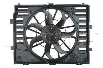 Вентилятор, охлаждение двигателя NRF 47859 для VW TOUAREG