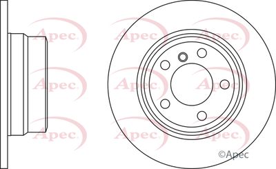 Brake Disc APEC DSK2172