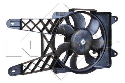 Вентилятор, охлаждение двигателя NRF 47039 для FIAT SEICENTO