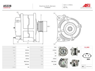 Dynamo AS-PL A5228