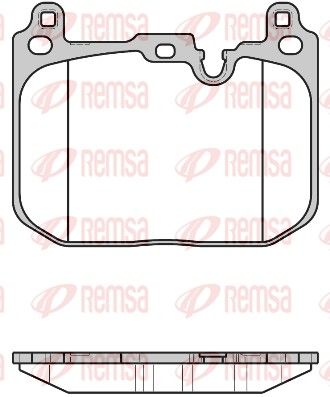 Brake Pad Set, disc brake 1680.00