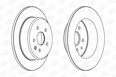 BREMSSCHEIBE CHAMPION 562830CH 1