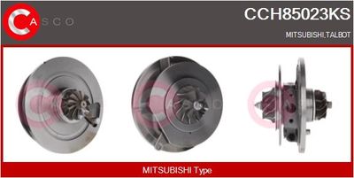 Skupina trupu, turbodmychadlo CASCO CCH85023KS