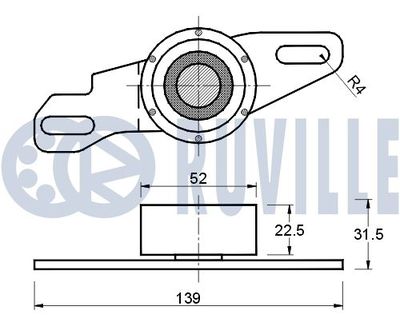 ROLA INTINZATOR CUREA DISTRIBUTIE RUVILLE 540663 1