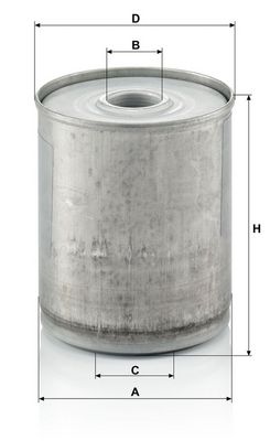 Üzemanyagszűrő MANN-FILTER P 939 x for RENAULT