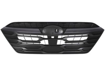 Voorgrille ((EN) with a grey stripe, BASE/LIMITED/PREMIUM/Touring, zwart) past: SUBARU LEGACY VII BW / BT, OUTBACK BT 07.19-03.25