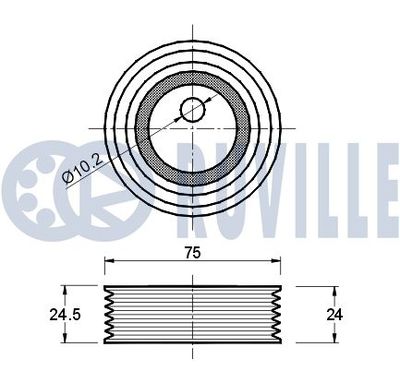 INTINZATOR CUREA CUREA DISTRIBUTIE RUVILLE 540513 1