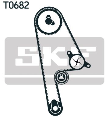 Water Pump & Timing Belt Kit VKMC 93005-2