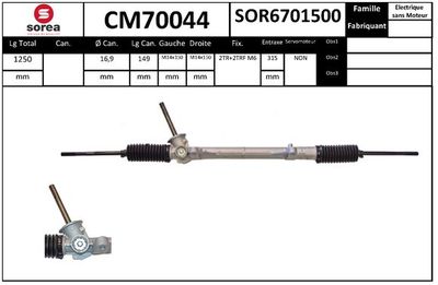 LENKGETRIEBE SNRA CM70044
