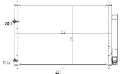 KONDENSATOR KLIMAANLAGE
