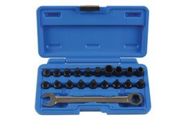 Laser Tools Low Profile Bit Set 1/4"D 20pc